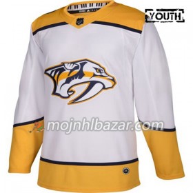 Dresovi Nashville Predators Blank Adidas Bijela Authentic - Dječji